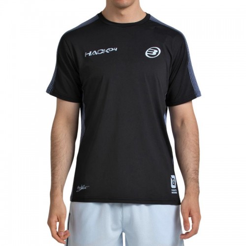 T-shirt noir Bullpadel Paquito Navarro 26V