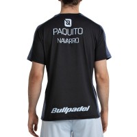 Camiseta Preta Bullpadel Paquito Navarro 26V