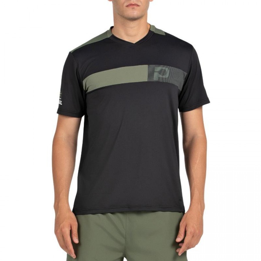 Maglietta nera Bullpadel Premier Padel Puyo