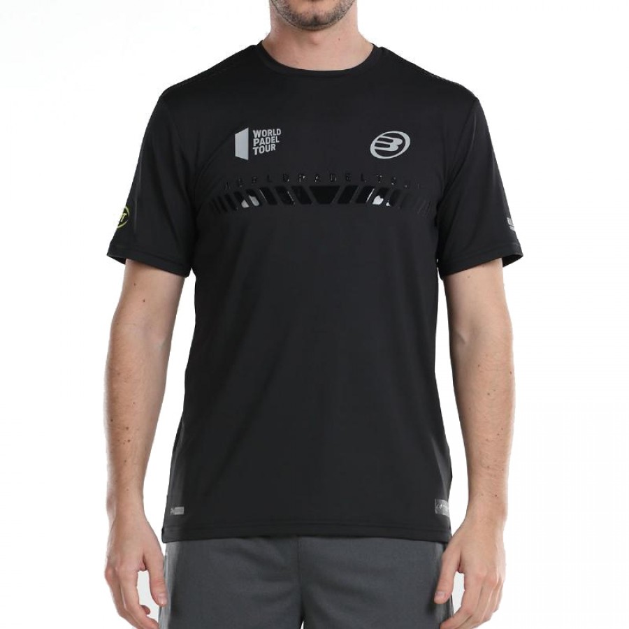 T-shirt Bullpadel WPT Ligio Nero PADELPOINT T-shirt Bullpadel WPT Ligio Nero