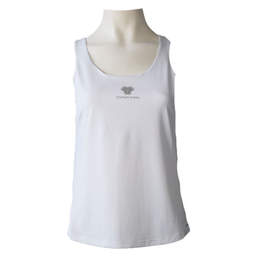 T-shirt Cartri Coach Vest 3.0 Argento Bianco PADELPOINT T-shirt Cartri Coach Vest 3.0 Argento Bianco