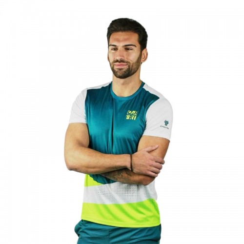 Cartri Lukman Maglietta Verde Bianca