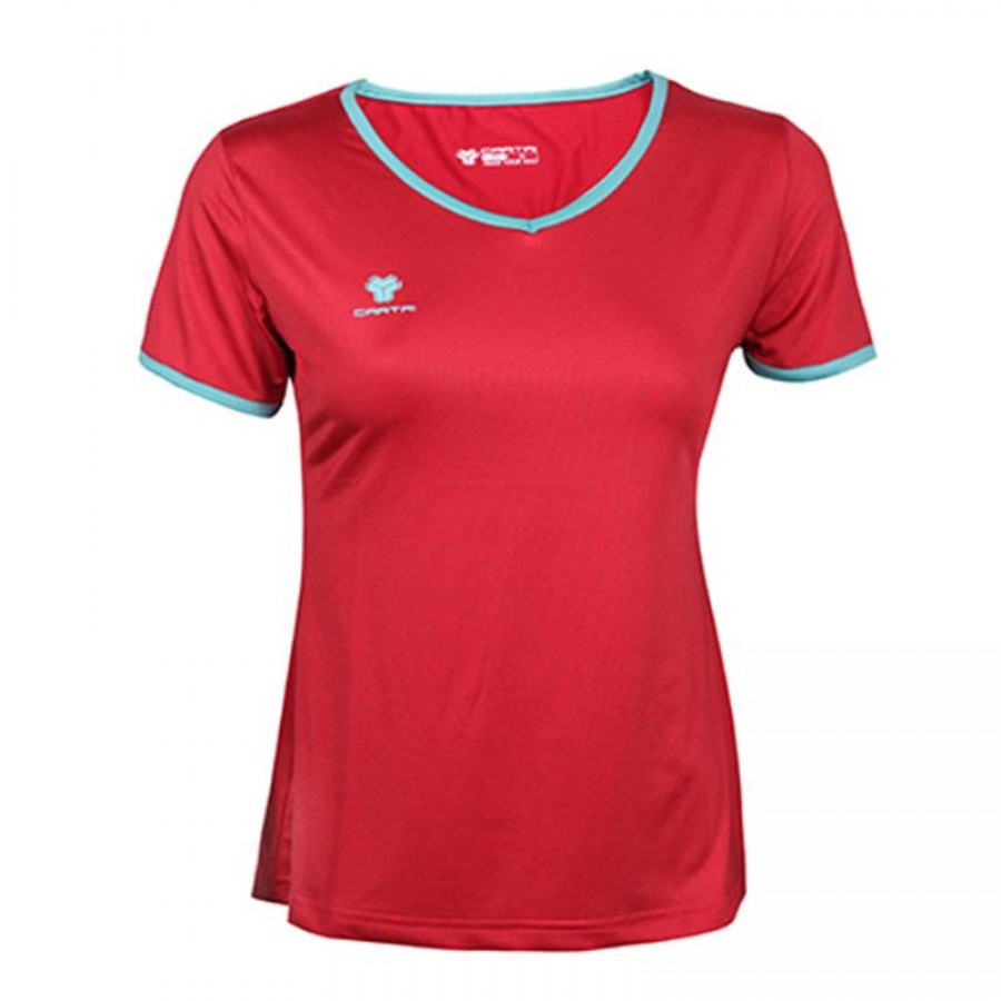 T-shirt rossa Cartri Mayka PADELPOINT T-shirt rossa Cartri Mayka