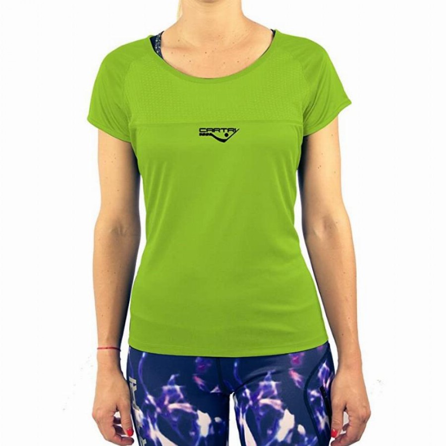 Cartri Sally Verde T-Shirt PADELPOINT Cartri Sally Verde T-Shirt
