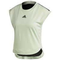 T-Shirt with Top Adidas New York Green Black