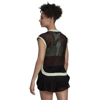 T-Shirt with Top Adidas New York Green Black