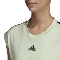 T-Shirt with Top Adidas New York Green Black