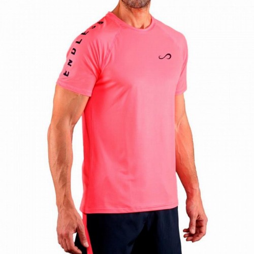 Camiseta Endless Esuberante Iconico Corallo Brillante