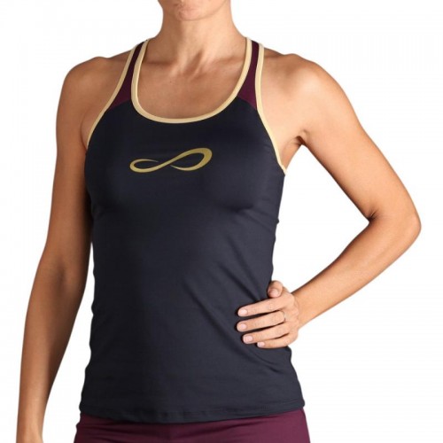 Camiseta Endless Minimal Negro Pupura