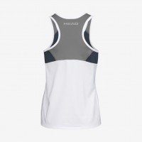 Head Club 22 Top T-shirt bianca da donna PADELPOINT Head Club 22 Top T-shirt bianca da donna