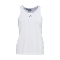 Head Club 22 Top T-shirt bianca da donna PADELPOINT Head Club 22 Top T-shirt bianca da donna