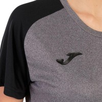 Joma Academy IV Grey Melange Black Women''s T-Shirt