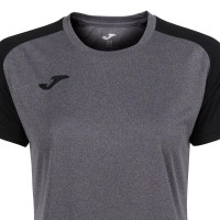 Joma Academy IV Grey Melange Black Women''s T-Shirt