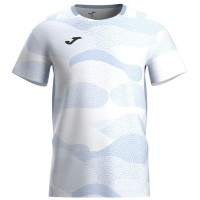 Joma Challenge Blue White T-Shirt  Offer + Cheap