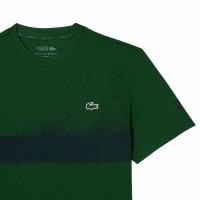 Lacoste Novak Djokovic Green Navy Blue T-Shirt  Offer + Cheap