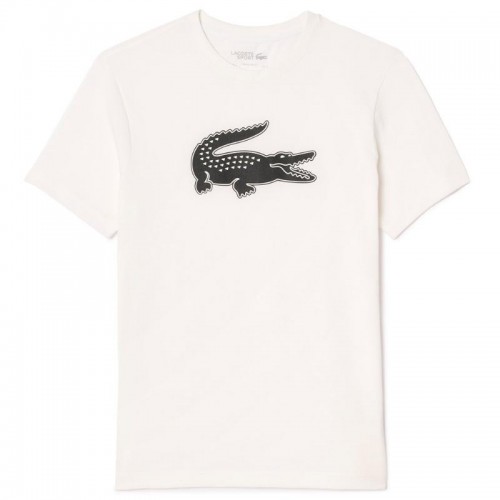 Lacoste Sport T-Shirt Bianco Nero
