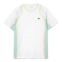 Lacoste Sport Pique T-shirt bianca PADELPOINT Lacoste Sport Pique T-shirt bianca