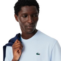Lacoste Sport Regular Fit Light Blue T-Shirt  Offer + Cheap