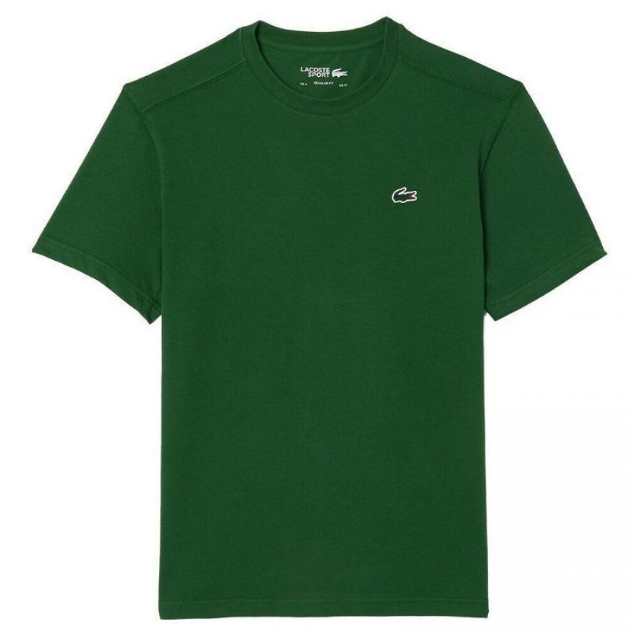 Lacoste Sport Regular Fit Dark Green T-Shirt  Offer + Cheap