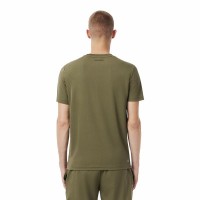 Lacoste Ultra Dry Maglietta da Tennis Verde Cachi