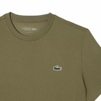 Lacoste Ultra Dry Maglietta da Tennis Verde Cachi