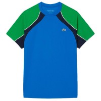 Lacoste Ultra Dry Navy Blue Green T-Shirt  Offer + Cheap