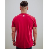 Crazy T-Shirt Essence Burgundy White  Offer + Cheap
