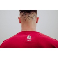 Crazy T-Shirt Essence Burgundy White  Offer + Cheap