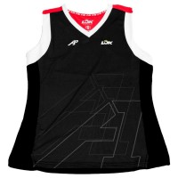 Lok A1 Padel Wasatch Black Women''s T-Shirt  Offer + Cheap