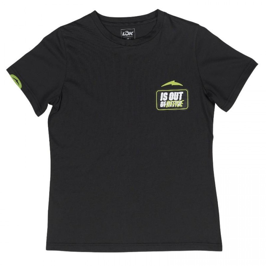 Camisetta Guy Out of Office Negro Moose  Offer + Cheap