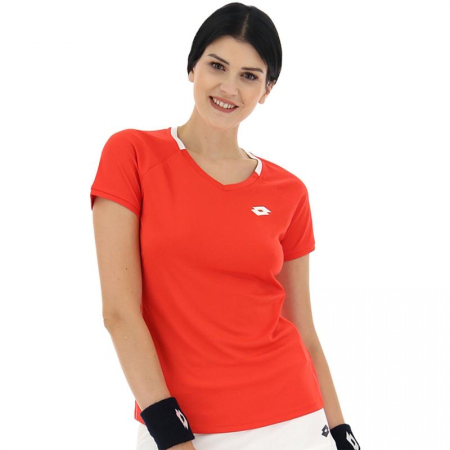 Lotto Squadra II Orange Maglietta Donna
