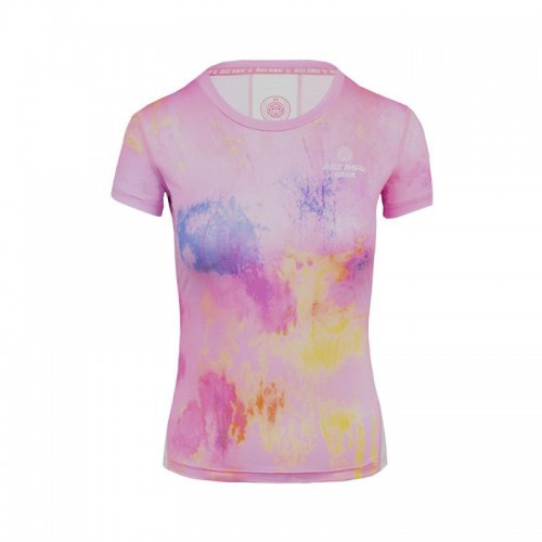 Manga T-shirt Bidi Badu Padel Eve Rosa Blanco