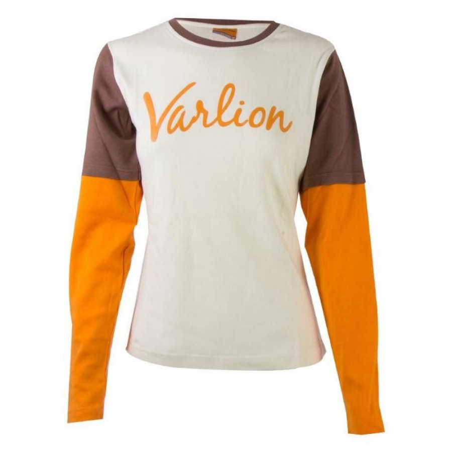 Varlion 06MC617 T-Shirt Manica Lunga Beige Donna