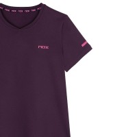 T-shirt femminile Nox Pro Viola Scuro