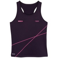 Nox Pro T-shirt viola scuro Donna rosa