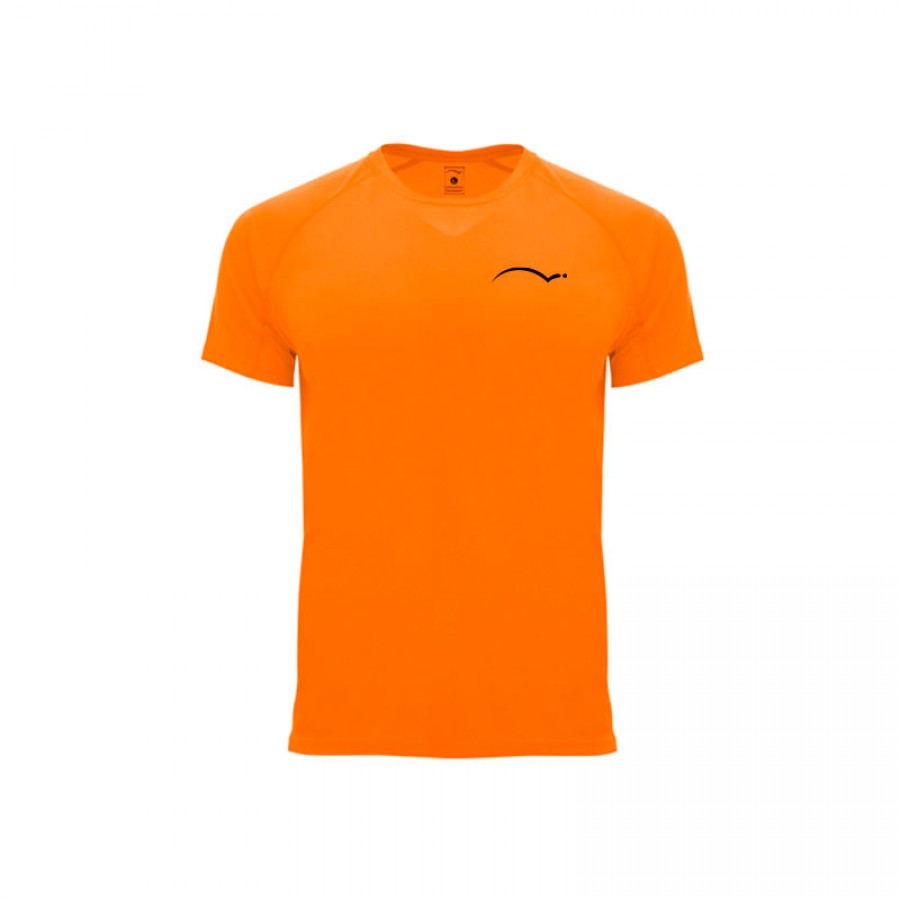 Camiseta Padelpoint Tournament Naranja Fluor  Offer + Cheap