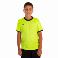 Softee Galaxy Giallo Fluo Nero Maglietta Junior