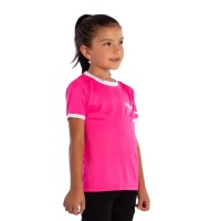 Softee Galaxy Fucsia Fluor Bianco Maglietta Junior