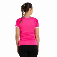 Softee Galaxy Fucsia Fluor Bianco Maglietta da donna