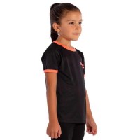 Softee Galaxy Maglietta per bambini in corallo nero fluo