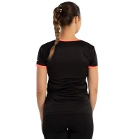 Camiseta Softee Galaxy Coral Fluor Mujer