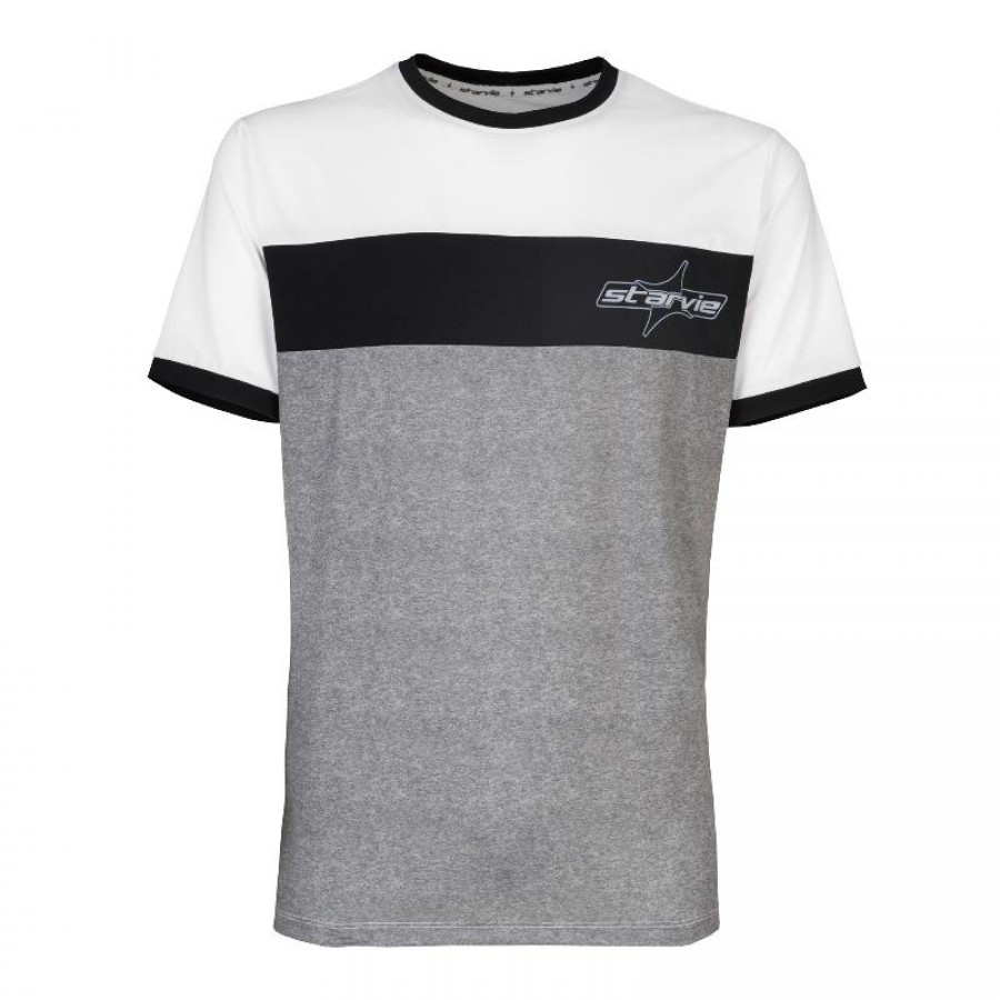 StarVie Luxe Nero Grigio T-Shirt PADELPOINT StarVie Luxe Nero Grigio T-Shirt