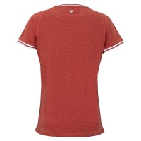 Camiseta Tecnifibre Team Stretch Terracota Mujer