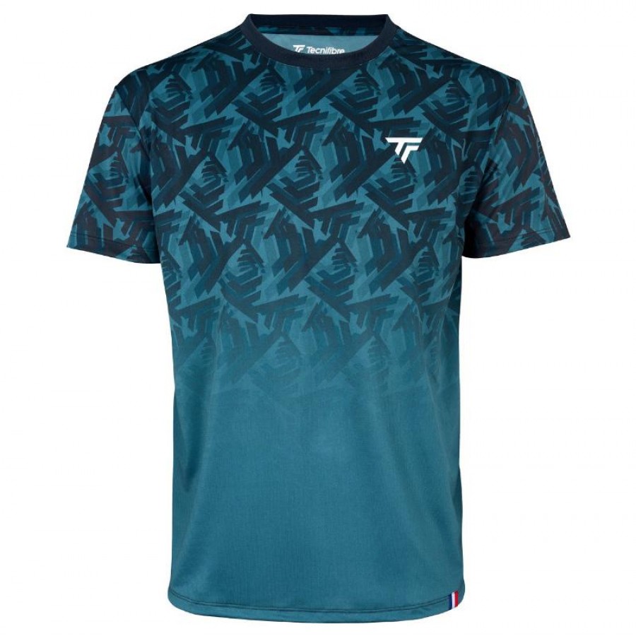 Tecnifibre X-Loop Teal Blue T-Shirt  Offer + Cheap