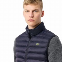 Lacoste Gilet Piumino Blu Navy