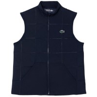 Chaleco Lacoste Regular Fit Azul Marino Mujer  Offer + Cheap