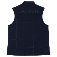 Chaleco Lacoste Regular Fit Azul Marino Mujer  Offer + Cheap