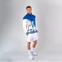 Giacca Bidi Badu Hayo Blu Scuro Bianco PADELPOINT Giacca Bidi Badu Hayo Blu Scuro Bianco