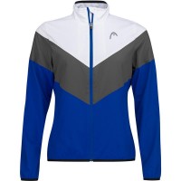 Head Club 22 Royal Blue Bianco Giacca Donna