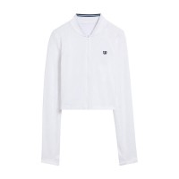 Chaqueta Wilson All Day Full Zip Blanco Mujer